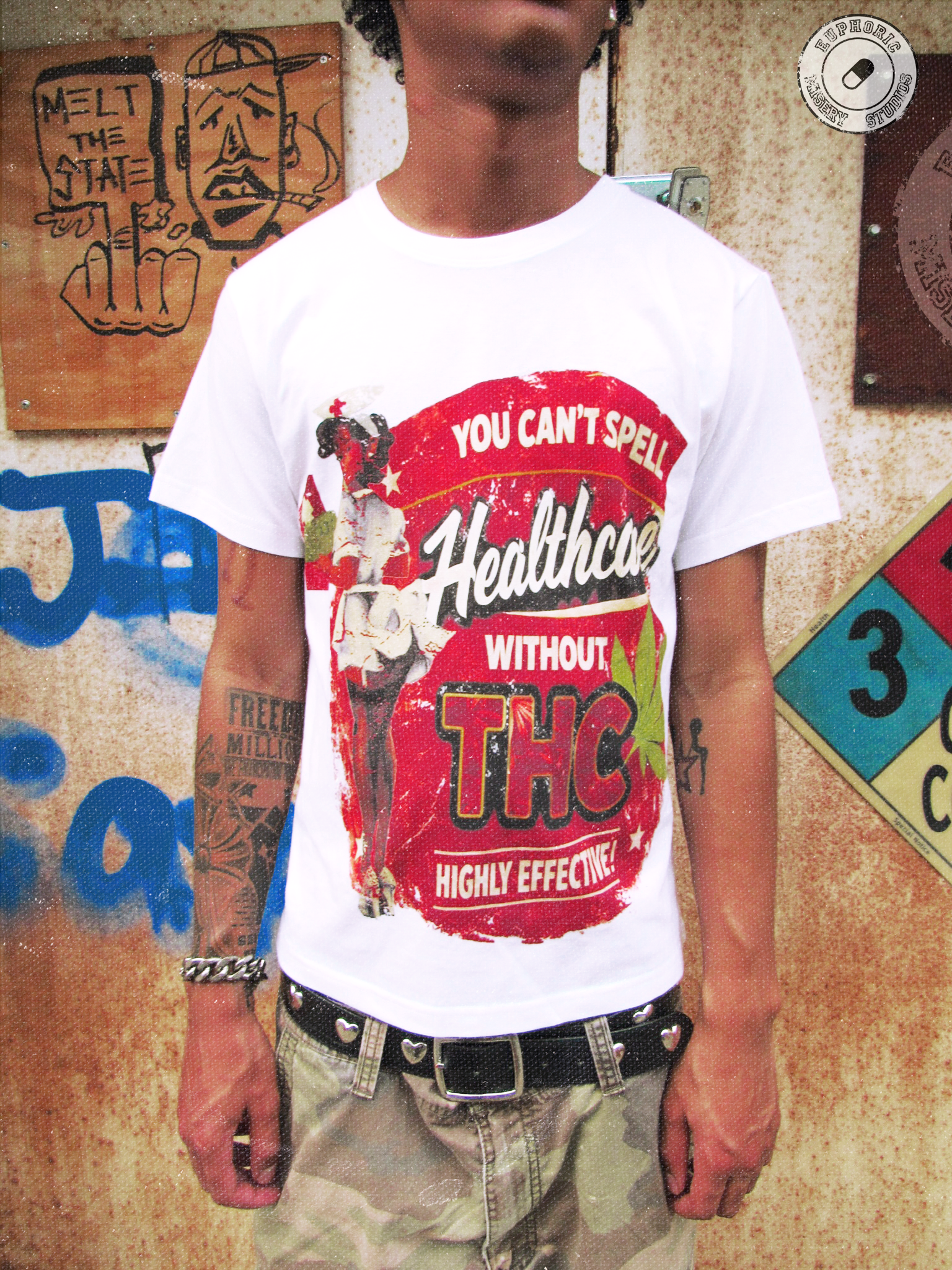 HEAL(THC)ARE TEE